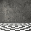 Old room, grunge interior with frames in style baroque Old room, grunge interior with frames in style baroque