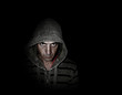 portrait of man in hooded top