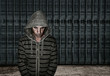 man in hoodie