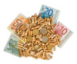 Wood Pellet & Money Wood Pellet & Money