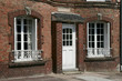 Saint-Valéry - Façade d'une maison de briques