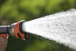 Hand watering Hand watering