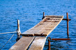Old wooden pier