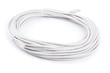 Coiled and tighten LAN cable
