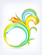 Abstract Drop Background