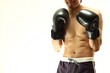 Male boxing fighter