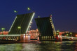Saint Petersburg, Russia, Drawbridge Saint Petersburg, Russia, Drawbridge