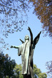 Bridling Angel and Trees