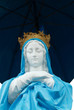 gros plan sur la vierge au parasol, Sainte Rose, Réunion gros plan sur la vierge au parasol, Sainte Rose, Réunion