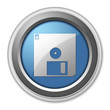 3D Style Button "Floppy Disk"