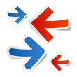 Arrows stickers Arrows stickers