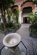 Dans le patio du palais de la Bahia Dans le patio du palais de la Bahia