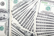 Background with a lot of 100 dollar banknotes