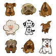 cartoon cute dogs