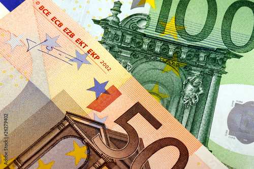 Foto: banconote in euro banconote in euro