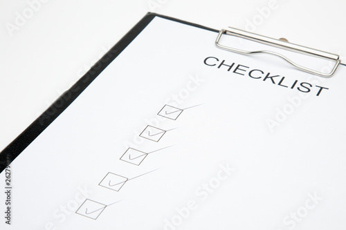Foto: Checklist Checklist