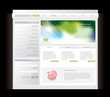 Website template