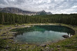 Regentag am Karersee