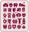 Robots, monsters, aliens collection #5. Robots, monsters, aliens collection #5.