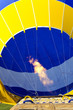 Colourful hot-air balloon Colourful hot-air balloon