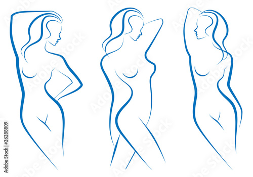 Vetor: woman sketch, vector woman sketch, vector