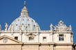 Statues on top of a St. Peter's Basilica