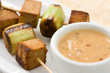Asiatische vegetarische Spieße Asiatische vegetarische Spieße