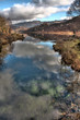 Llyn Dinas reflections Llyn Dinas reflections