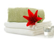 spa with red lily spa with red lily