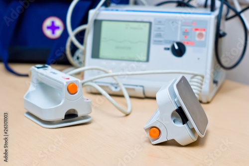 Photo: Defibrillator Defibrillator