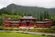 Byodo-In Temple, O'aho, Hawaii..