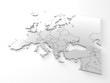 Europa 3D Karte