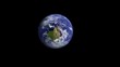 earth zoom from space to LA