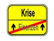 Finanzen - Krise
