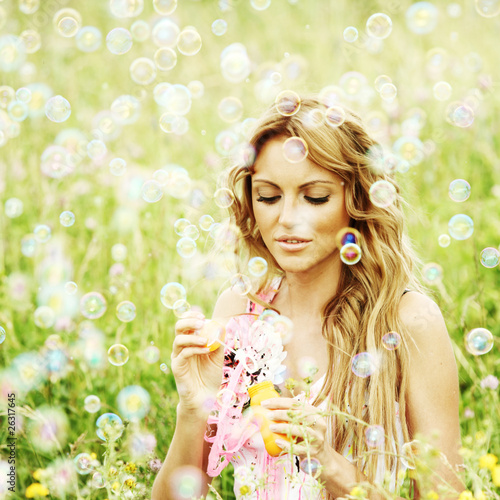 Photo: Soap bubbles Soap bubbles