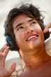 Man with headphones