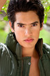 Man portrait outdoors