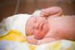 Newborn baby girl