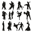 Dancers shadows
