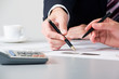 business partners hands