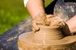 Photo: Potters hands Potters hands