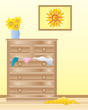 chest of drawers