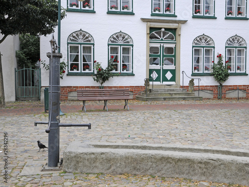 Photo: Brunnen am Marktplatz in Meldorf Brunnen am Marktplatz in Meldorf