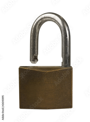 Photo: padlock unlocked padlock unlocked