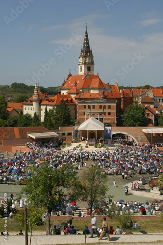 Photo: Basilica Holy Virgin Mary, Marija Bistrica, Croatia Basilica Holy Virgin Mary, Marija Bistrica, Croatia
