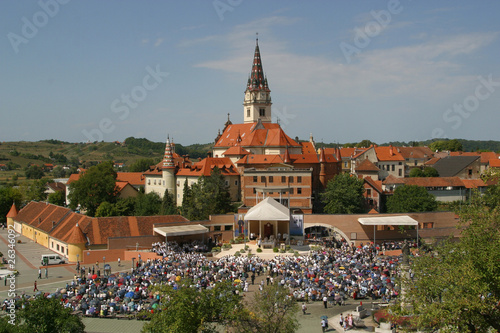 Photo: Basilica Holy Virgin Mary, Marija Bistrica, Croatia Basilica Holy Virgin Mary, Marija Bistrica, Croatia