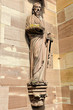 Statue of Saint Paul from church Saints Pierre et Paul, Obernai