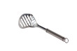 Stainless steel potato masher.