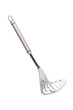Stainless steel potato masher.
