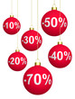 Boules de noël en solde Boules de noël en solde
